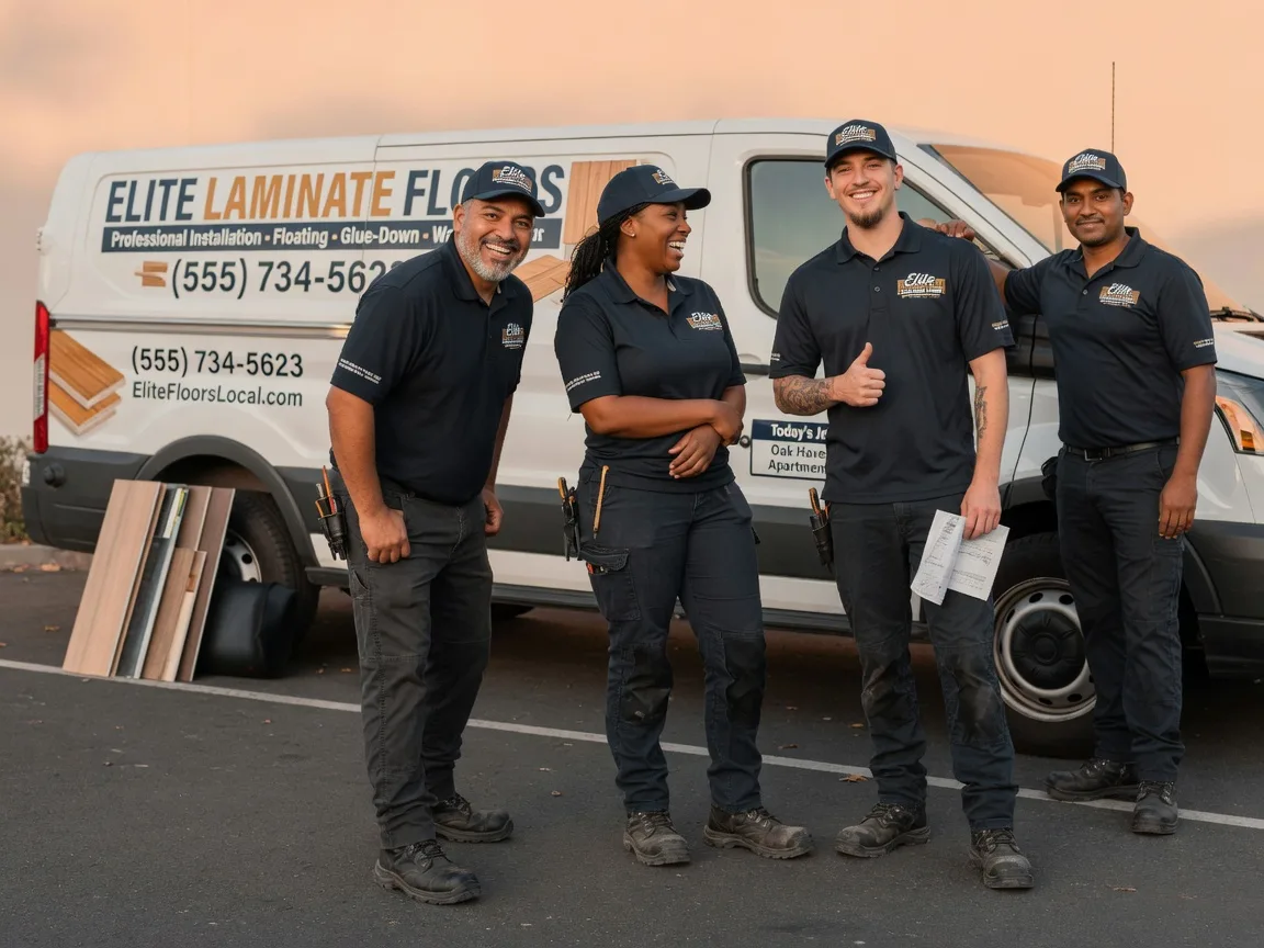 Laminate flooring installation company in El Reno, OK